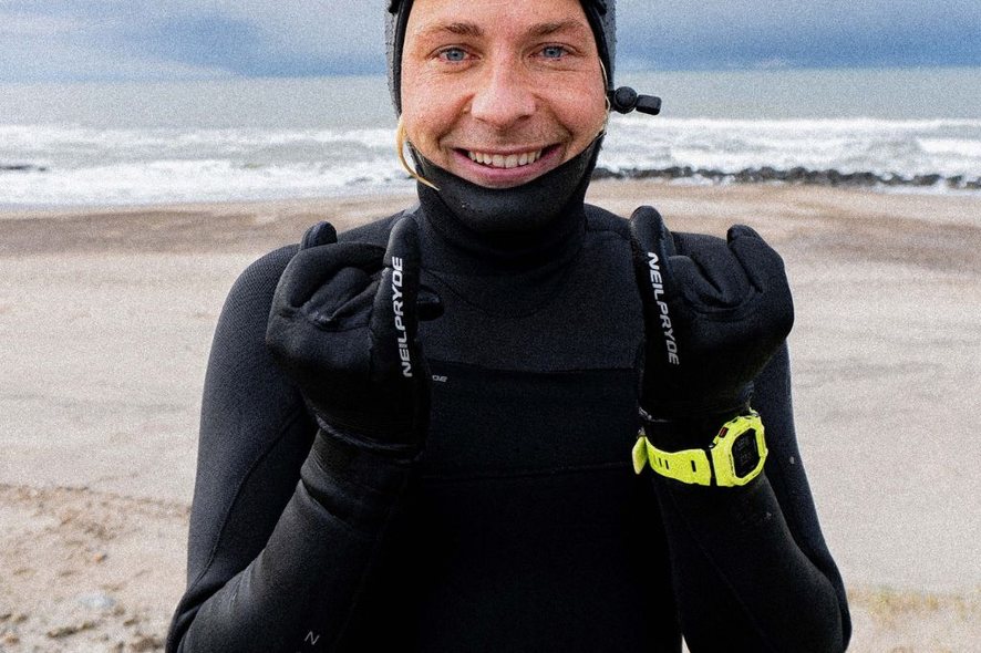 Neoprenová kukla na zimní jízdu